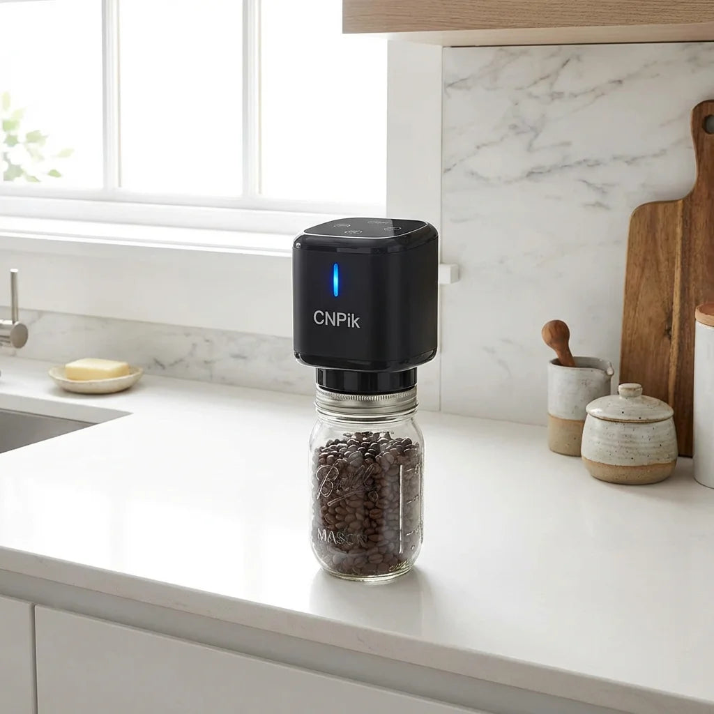 CNPik Electric Mason Jar Vacuum Sealer Kit