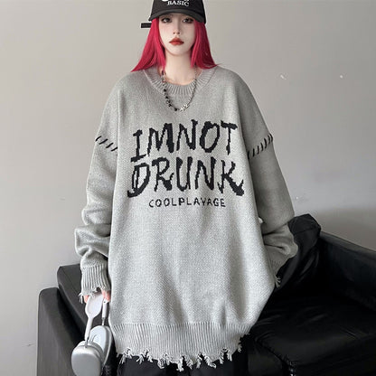 Vintage Loose Oversize Sweater