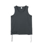 Retro worn-out loose vest